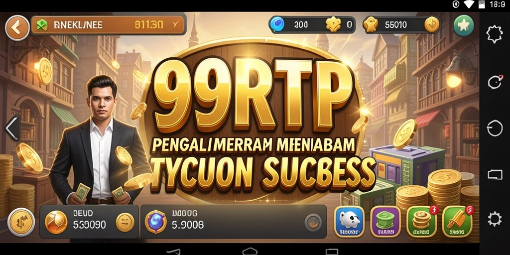 Screenshot gameplay <strong>99RTP</strong> menunjukkan serunya membangun bisnis.