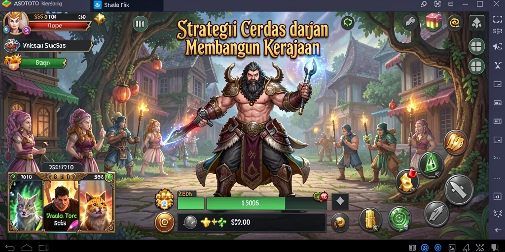 Tampilan gameplay ASDTOTO yang menakjubkan dan strategis.