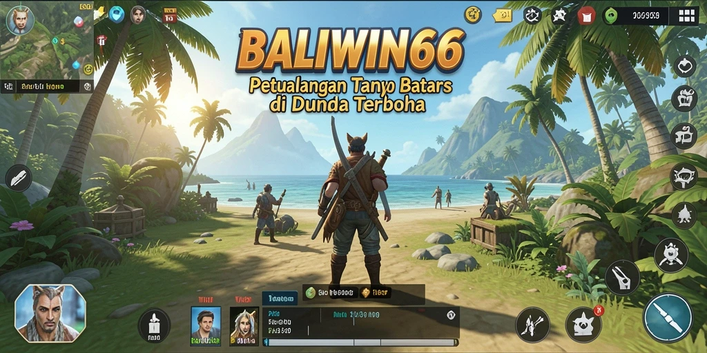 Tangkapan layar BALIWIN66 menampilkan aksi mendebarkan di dunia terbuka.