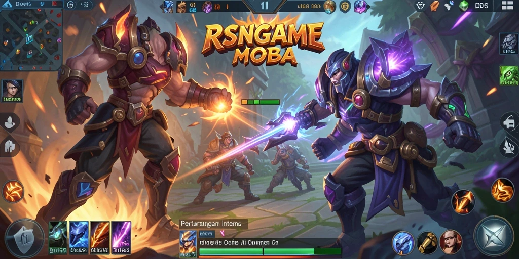 Tangkapan layar gameplay RSNGAME yang mendebarkan dan penuh aksi.