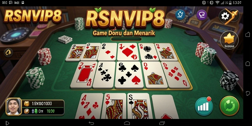 Tampilan gameplay RSNVIP8 yang menarik dan interaktif.
